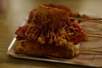 Fried food in a diner