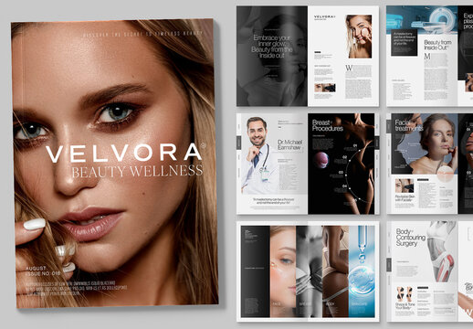 Beauty & Wellness Brochure Template