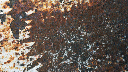 old iron sheet. Old cracked paint. Rusty metal surface. Rusty steel. vintage style. rusty iron. for...