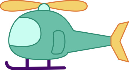 Transportation Icon Flat Sticker Design