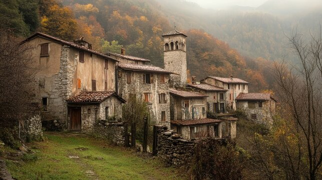 Fagagna, village with ancient defenses