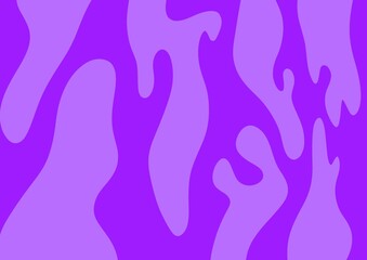 Purple wavy background. Torn pattern. Violet shades of blots. Abstract background with lines.