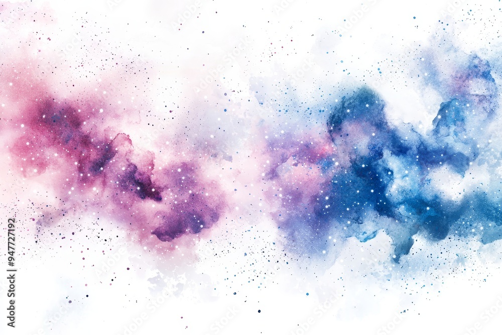 Aufkleber The patterns swirling in an abstract shape on a transparent background are generative AI patterns