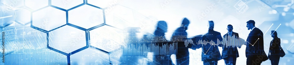 Poster Digital technology background, software development, cloud computing. Business intelligence, global network, data analysis, computer programming, internet technology.
