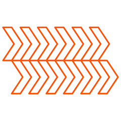 Abstract graphic geometric symbols and objects in y2k style. Retro futuristic elements for design.