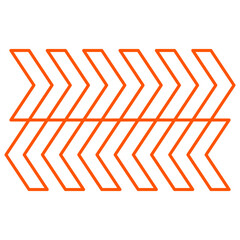 Abstract graphic geometric symbols and objects in y2k style. Retro futuristic elements for design.