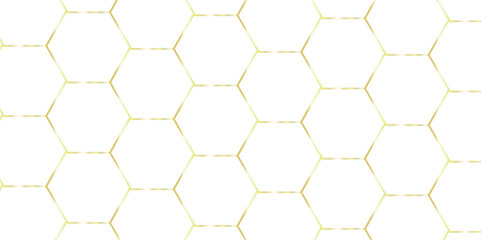 Seamless creative geometric Pattern of white hexagon white hexagon wallpaper or background. Futuristic abstract honeycomb mosaic white background. white hexagon geometric texture.