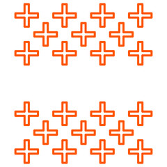 Obraz premium Abstract graphic geometric symbols and objects in y2k style. Retro futuristic elements for design.