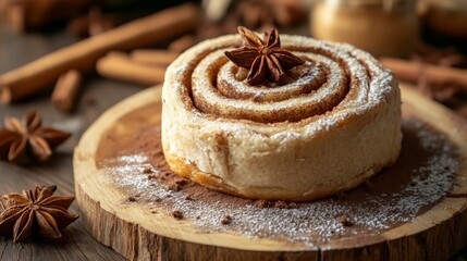 Rolled cinnamon delight