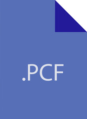PCF File icon fill crisp corners  v1