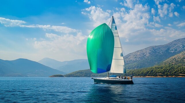 Spinnaker in Poros regatta