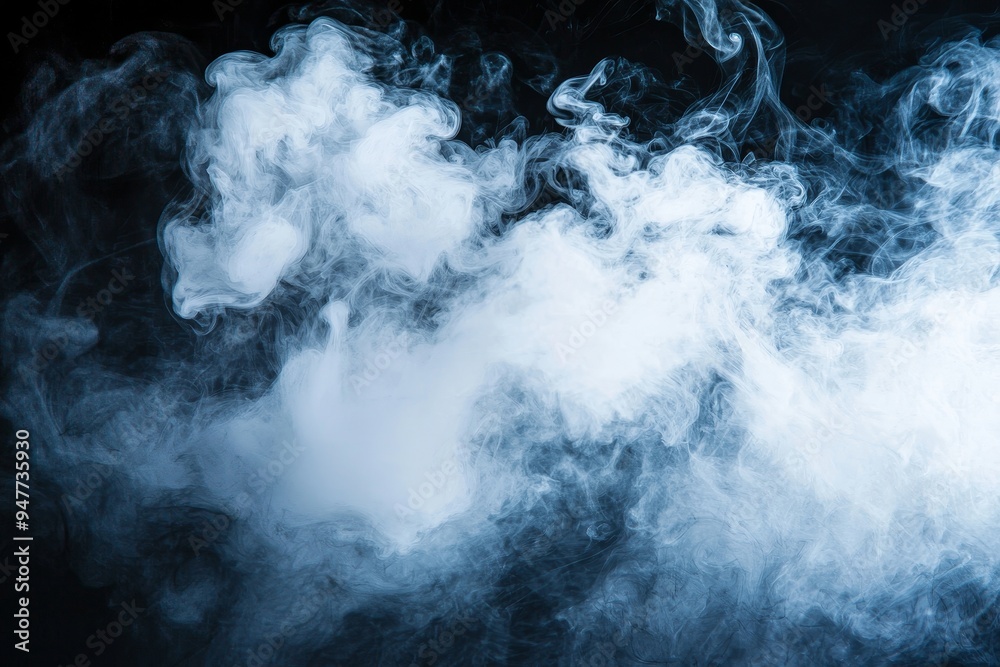 Poster a realistic smoke effect overlay for digital photography and design. hazy, abstract, light textures 