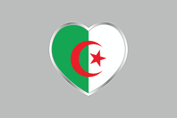 Algerian flag sign