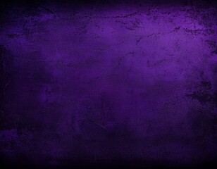 Fototapeta premium Violet Vengeance: Grungy Halloween Vignette