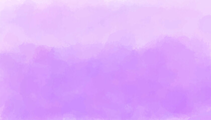 Abstract watercolor purple background with soft cloud texture.  Vertical watercolor backgrounds for posters, banners, flyers, web design, graphic design and print media. Stock Vector Illustration.