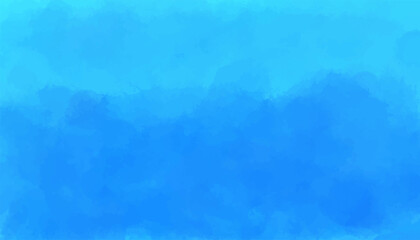 Abstract watercolor deep blue background with soft cloud texture. Vertical watercolor backgrounds for posters, banners, flyers, web design, graphic design and print media. Stock Vector Illustration.