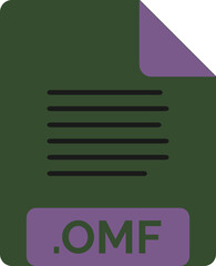 OMF File icon minimal