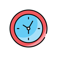 Clock  vector icon