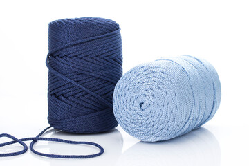 Yarn for knitting and crocheting