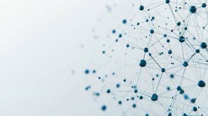 Digital Neural Network Visualization: Intricate Web of AI Connections