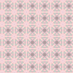 seamless pattern with pink flowers
