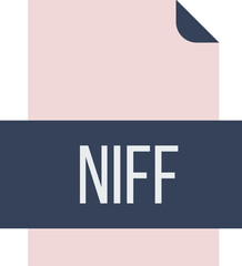 NIFF File icon fill crisp corners
