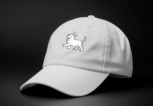 Apparel Cap Mockup With Generative AI