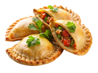 Empanadas on Transparent Background - Isolated PNG for Graphics