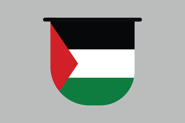 Flag of Palestine sign