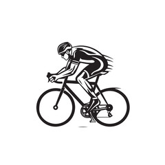 Fototapeta premium Cycling Logo Vector Design Images, Cycling Logo Design Vector