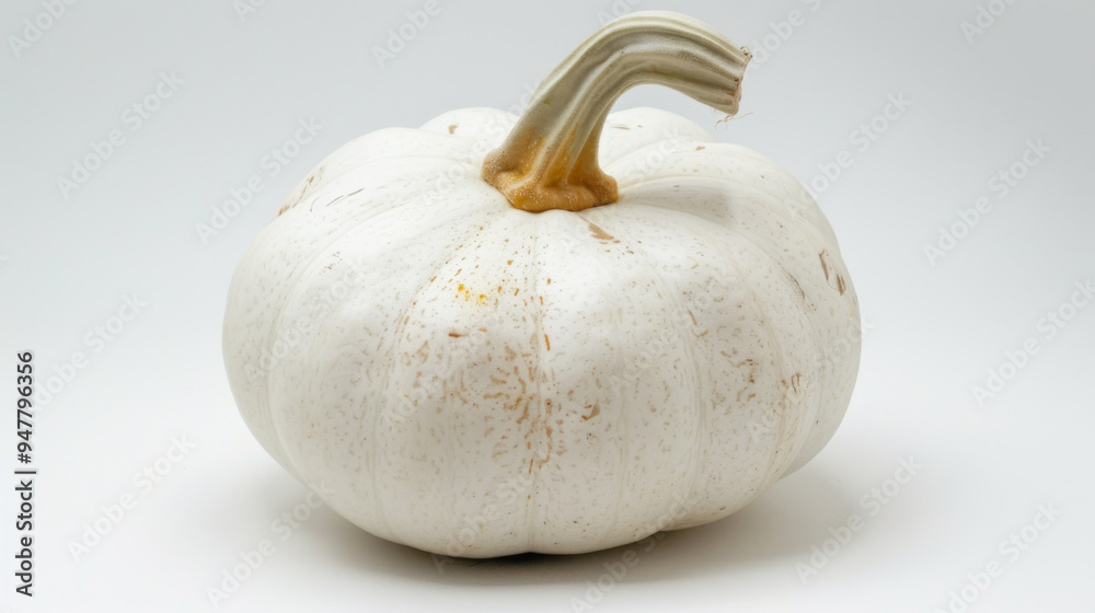 Wall mural A whole gourd isolated on white