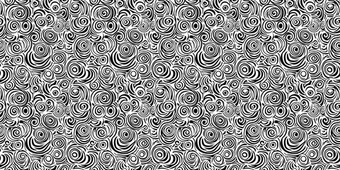 Seamless patterns with circles in a regular, geometric design. seamless background pattern