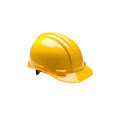Fototapeta premium Yellow Hard Hat Construction Safety Equipment