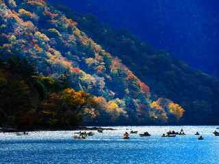 日光の中禅寺湖