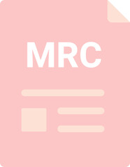 MRC file icon with symbols