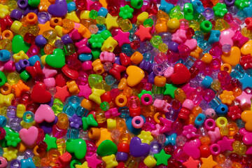 Colorful Beads Pile
