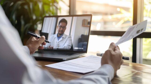 The online medical consultation