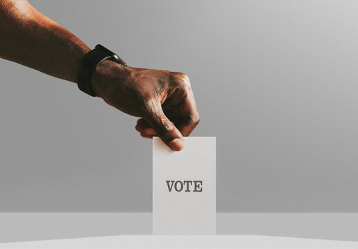 Voting Ballot Mockup