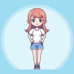 Woman in gym, Fit lady