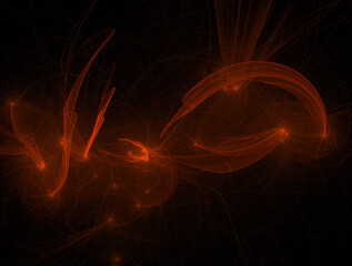 Imaginatory fractal abstract background Image