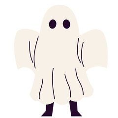 Halloween ghost illustration
