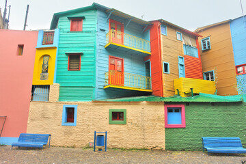 La Boca  neighborhood (barrio) of Buenos Aires, the capital of Argentina. 