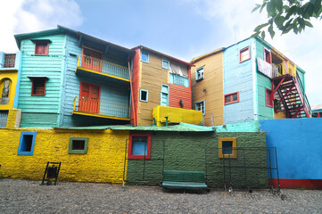 La Boca  neighborhood (barrio) of Buenos Aires, the capital of Argentina. 