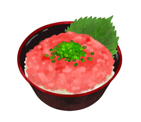 ネギトロ丼　海鮮丼