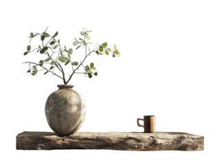 Isolated Plant or Flower on a Clear Transparent Background for Botanical Illustrations and Design