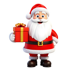 Obraz premium Santa Claus cartoon character