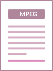 MPEG Contract document icon