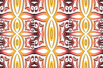 Seamless pattern Traditional Indonesian batik for decorating tile designs, walls, floors and commercial textile products