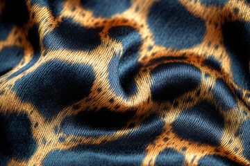 Leopard Cheetah skin seamless pattern, vector. Stylized Spotted Leopard Skin Background