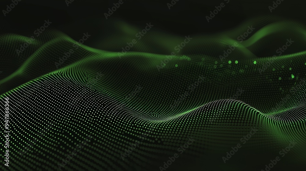 Aufkleber Background with abstract technology, network connection, visualization of big data. 4K rendering. Background with abstract technology.